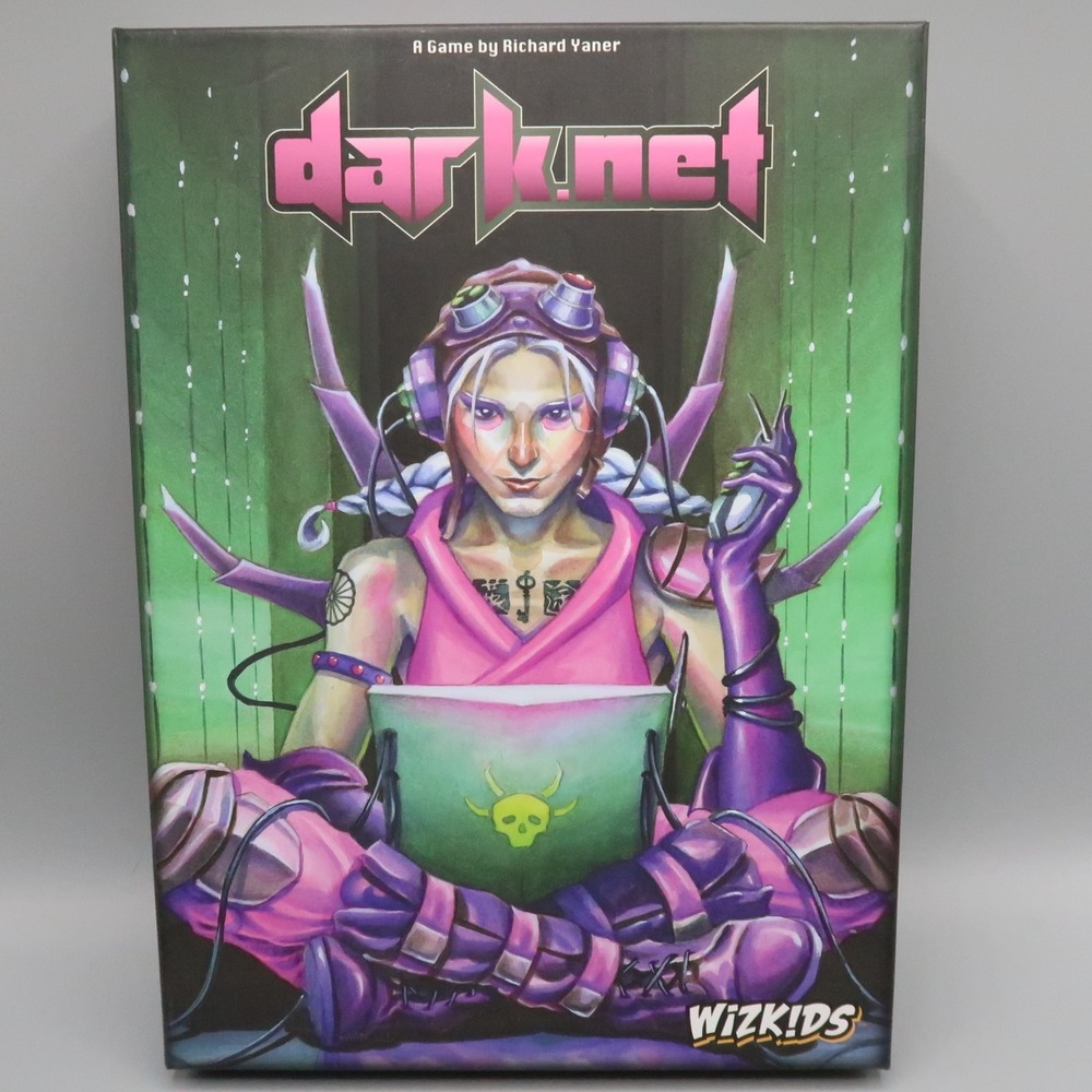 Factory Sealed Dark.net Board Game by NECA Fantasy Wizkids Ages 14+ Internet Web